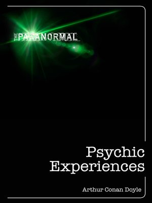 cover image of Psychic Experiences